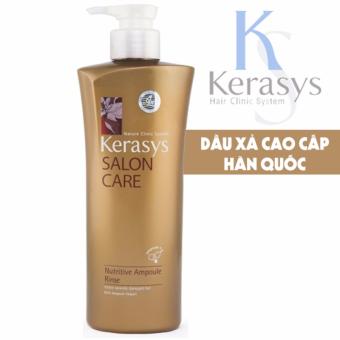 Dầu Xả Dành Cho Tóc Hư Tổn Nặng Kerasys Salon Care Nutritive Cao Cấp Hàn Quốc 600 Ml