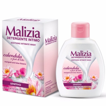 Dung Dịch Vệ Sinh Phụ Nữ Kim Châm Thảo Và Lô Hội Malizia Cao Cấp Italy 200Ml