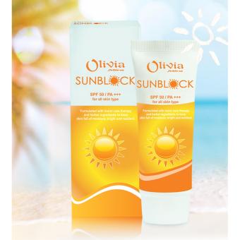 Kem chống nắng sáng da không trôi Mira Olivia  Suncream Hàn Quốc 60ml - Hàng chính hãng