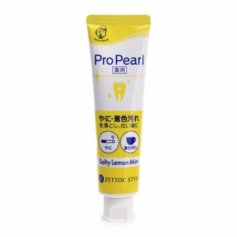 Kem Đánh Răng Ngọc Trai Vị Bạc Hà Chanh Muối Nippon Zettoc Toothpaste Propearl Lemon Mint 100G(Zs)