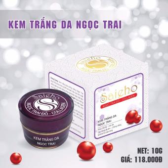 [Hcm]Kem Dưỡng Trắng Da Ngọc Trai Chống Nắng Phục Hồi Da Dưỡng Chất Ngọc Trai Đỏ Và Collage Saieho (15G)