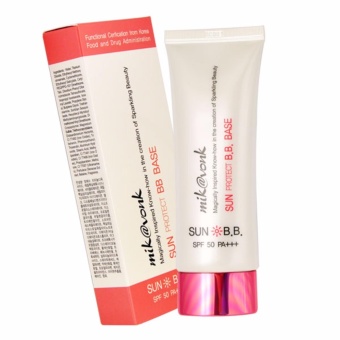 Kem lót nền chống nắng dưỡng da Mik@vonk Sun Protect B.B Base Hàn Quốc 60ml – Hàng chính hãng