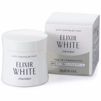 Kem tẩy trang dạng gel Shiseido ELIXIR WHITE Purify Cleansing gel cream 140g – Nhật Bản