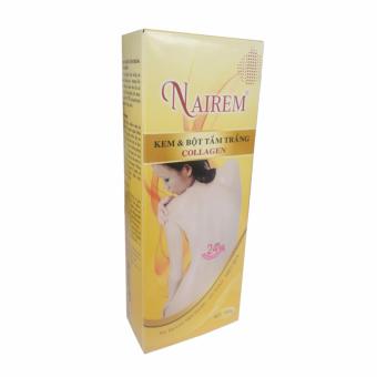 [Hcm]Kem Và Bột Tắm Trắng Toàn Thân Dưỡng Chất Collagen Nairem (2 Gói)