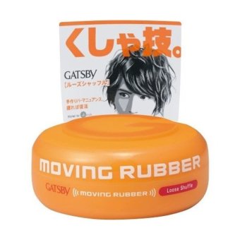 Sáp Vuốt Tóc Nam Moving Rubber Loose Shuffle 80G (Cam)