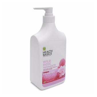 Sữa Tắm Cao Cấp Health Basics Dưỡng Mềm Mịn Da Chiết Suất Hương Hoa Hồng Dại New Zealand 1000Ml