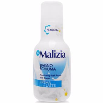 Sữa Tắm Trắng Dạng Kem Sữa Malizia Bath Foam Cao Cấp Italy 1000Ml - Hàng Chính Hãng