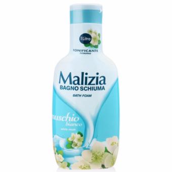 Sữa Tắm Xạ Hương Trắng Và Phúc Bồn Tử Malizia Cao Cấp Italy 1000Ml - Hàng Chính Hãng