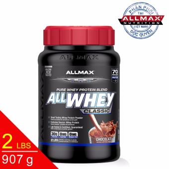 [Hcm][Thực Phẩm Dinh Dưỡng Thể Thao] Whey Protein Tăng Cơ Allmax Allwhey Classic Chocolate 2 Lbs (907 G)