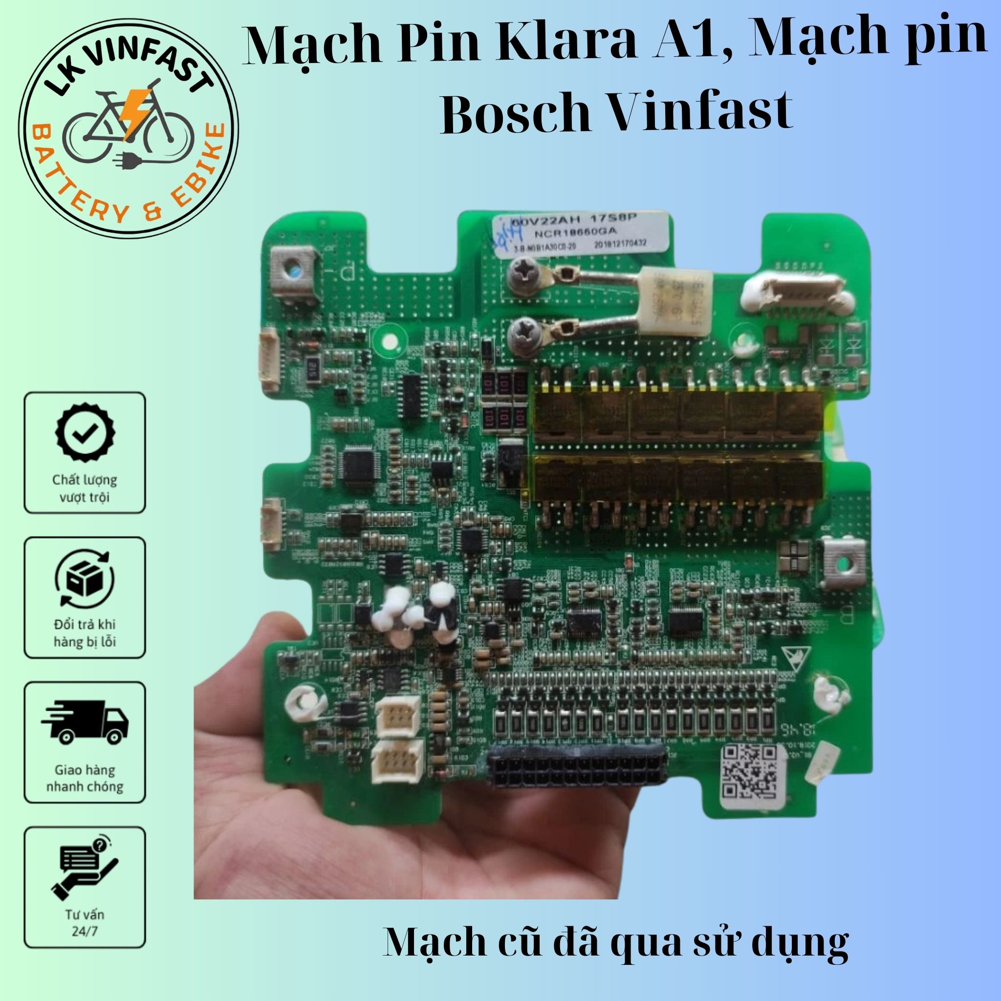 Mạch pin klara A1 mạch pin bosch Vinfast