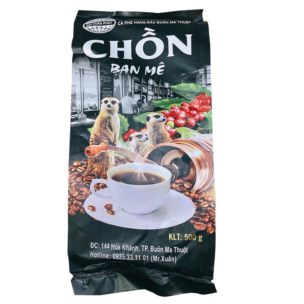[Hoàn Tiền 15%] [ 01 KG CÀ PHÊ THƠM TUYỆT VỜI ] Combo 2 bịch (mỗi bịch 500gr) Cà phê pha Phin truyền