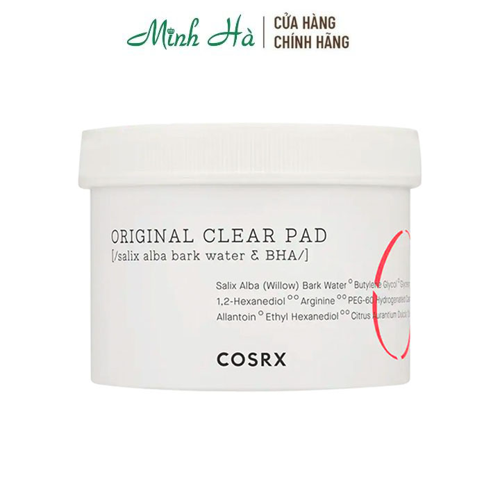 Bông Tẩy Da Chết Cho Da Mụn Cosrx Original Clear Pad 70 Miếng