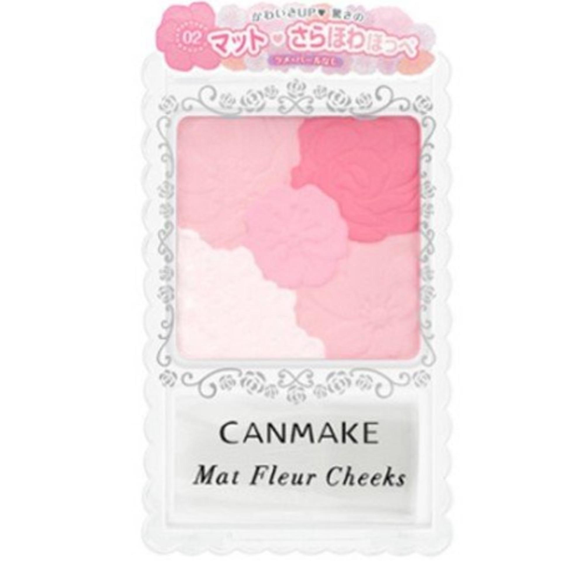 Phấn Má Canmake Mat Fleur Cheeks No.02 - 4G