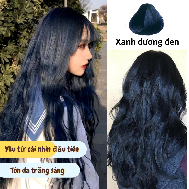 Những chiếc tóc màu xanh dương đen sẽ giúp bạn thể hiện vẻ đẹp cuốn hút và sự khác biệt. Hãy để thuốc nhuộm tóc màu xanh dương đen trở thành giải pháp hoàn hảo cho mái tóc của bạn. Hãy khám phá hình ảnh liên quan để tìm kiếm những cách nhuộm tuyệt vời nhất.