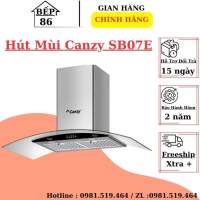 Hút mùi CANZY SB07E | Công suất hút 1200m3/h | Lưới dạng thanh dễ vệ sinh | Bảo hành chính hãng 2 năm