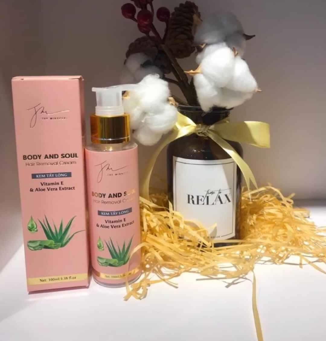 Kem tẩy lông THE MIRACLE – MÚI XÙ Tẩy lông an toàn 100ml