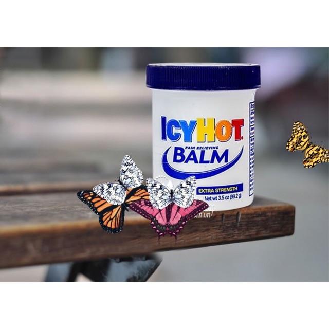 [Hcm]??❤️Dầu Nóng Xoa Bóp Giảm Đau Nhức Icy Hot Extra Strength Balm Pain Relieving 99.2G Của Mỹ❤️??