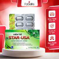 Viên Uống Hỗ Trợ Giảm Táo Bón Và Các Biểu Hiện Của Trĩ - Viên trĩ STAR USA hộp 30 viên