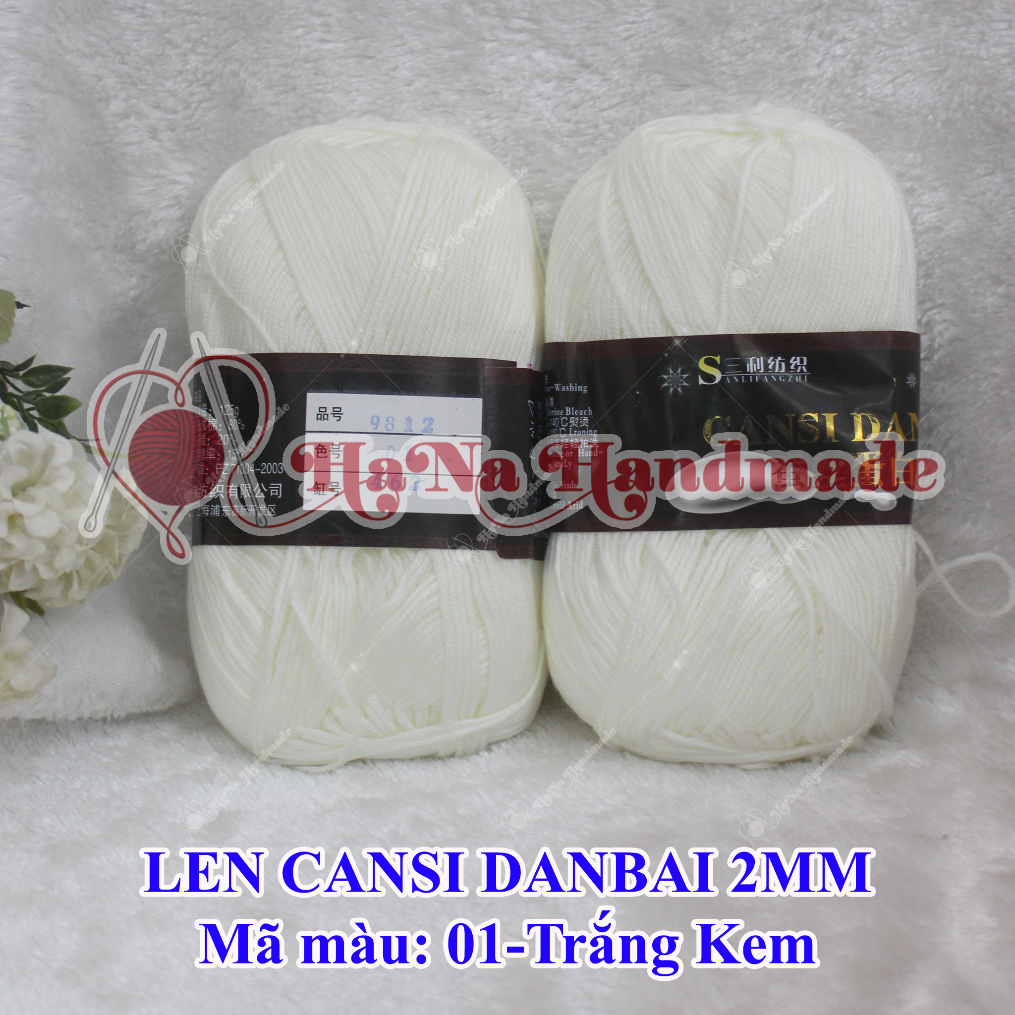 Len Cansi (62k/cuộn/125g) 2mm