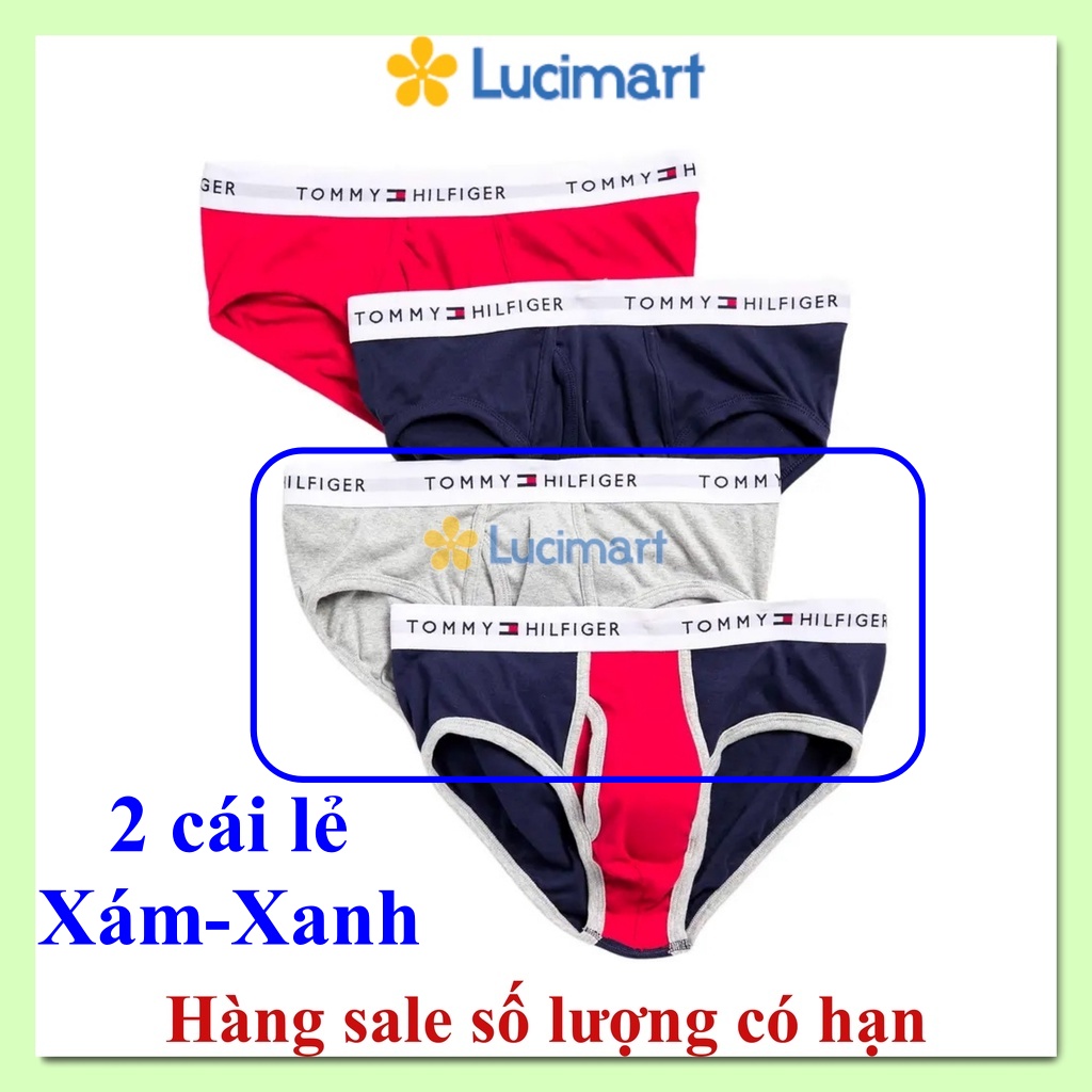 Quần lót nam Tommy Hilfiger Classic Brief Set 4 nhiều màu [Hàng Mỹ]