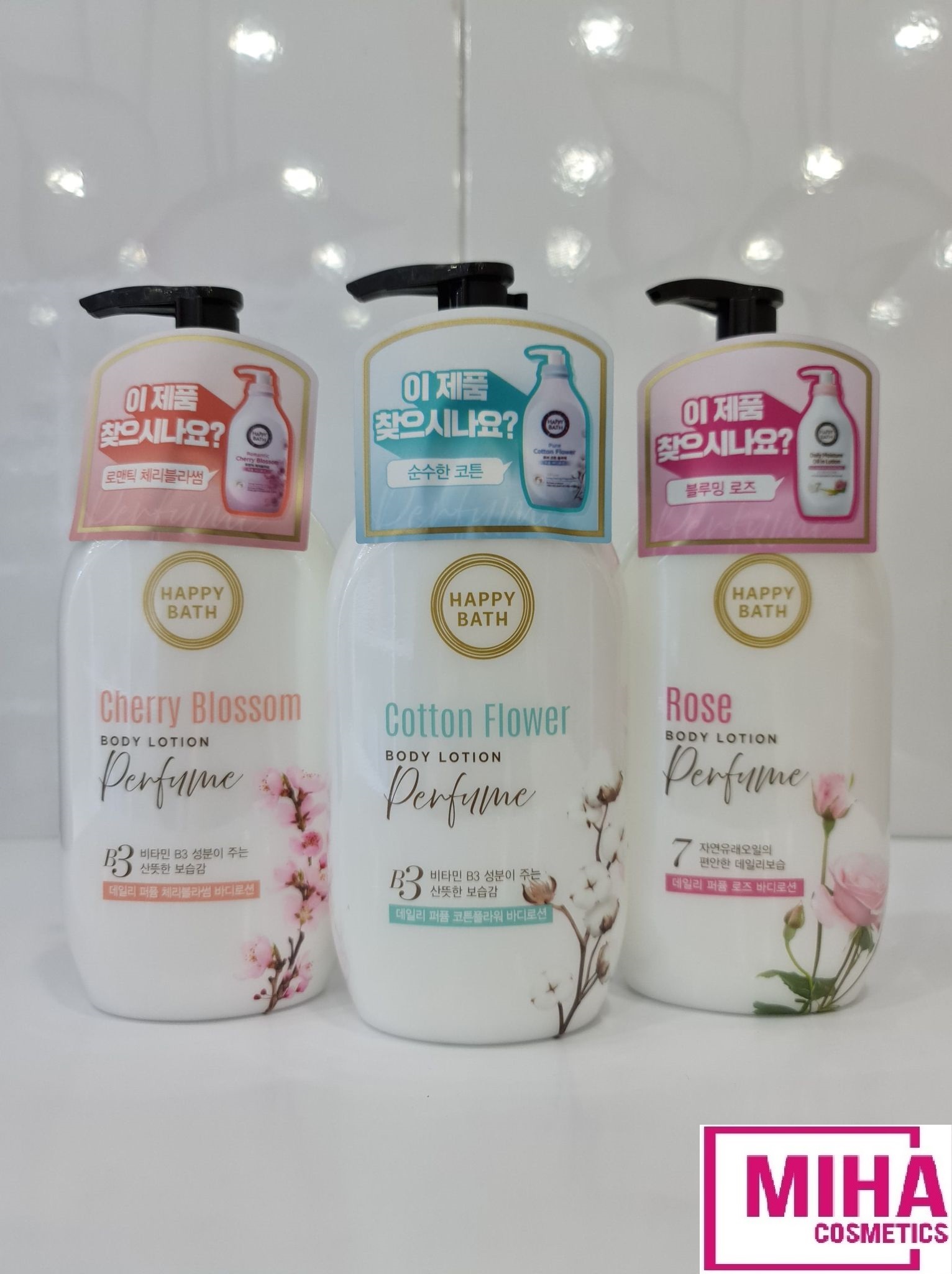 [Hcm]Sữa Dưỡng Thể Hương Nước Hoa Dưỡng Ẩm Sáng Da Happy Bath Body Lotion 450G Hàn Quốc