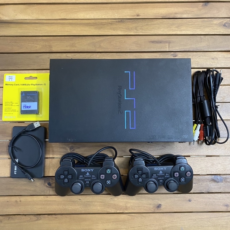 Máy chơi game Ps2 Nhật nội địa Nhật tặng 2 đĩa game có pes 2024 tay cầm có dây GIAO HỎA TỐC 2H TẠI H