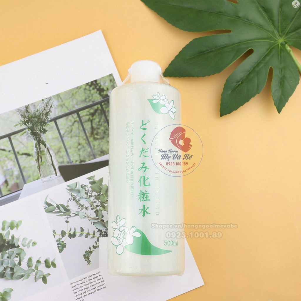 Nước Hoa Hồng Diếp Cá Dokudami 500ml Nhật Bản