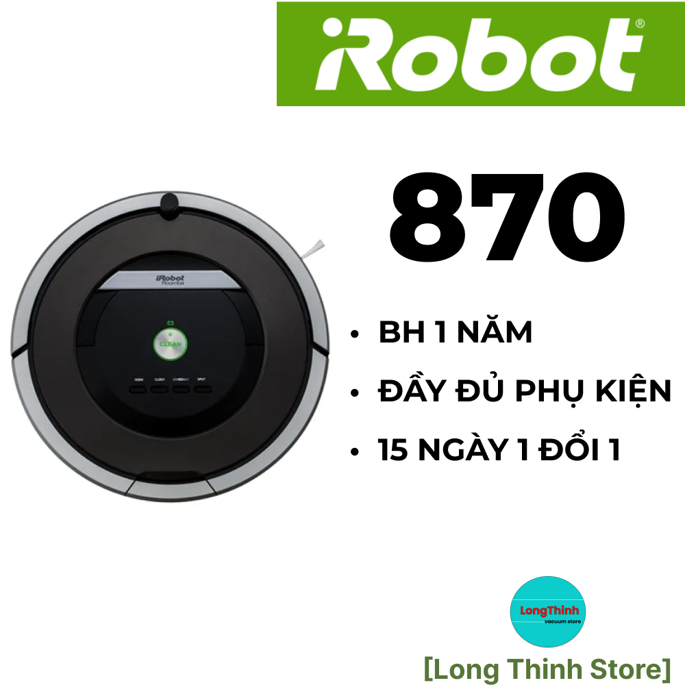 Robot Hút Bụi iRobot Roomba 870 Nội Địa Nhật