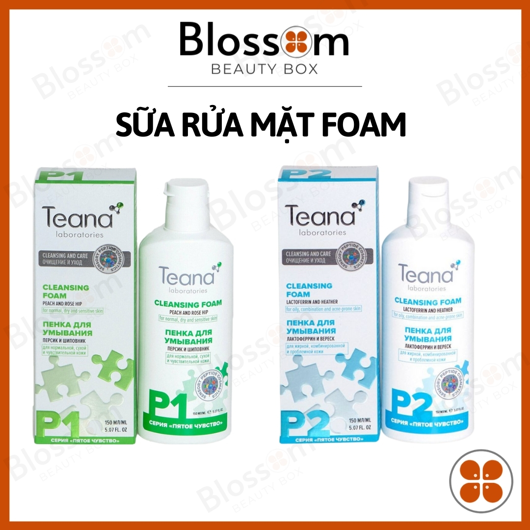 [Mẫu Mới] Sữa Rửa Mặt Foam P1 P2 Teana