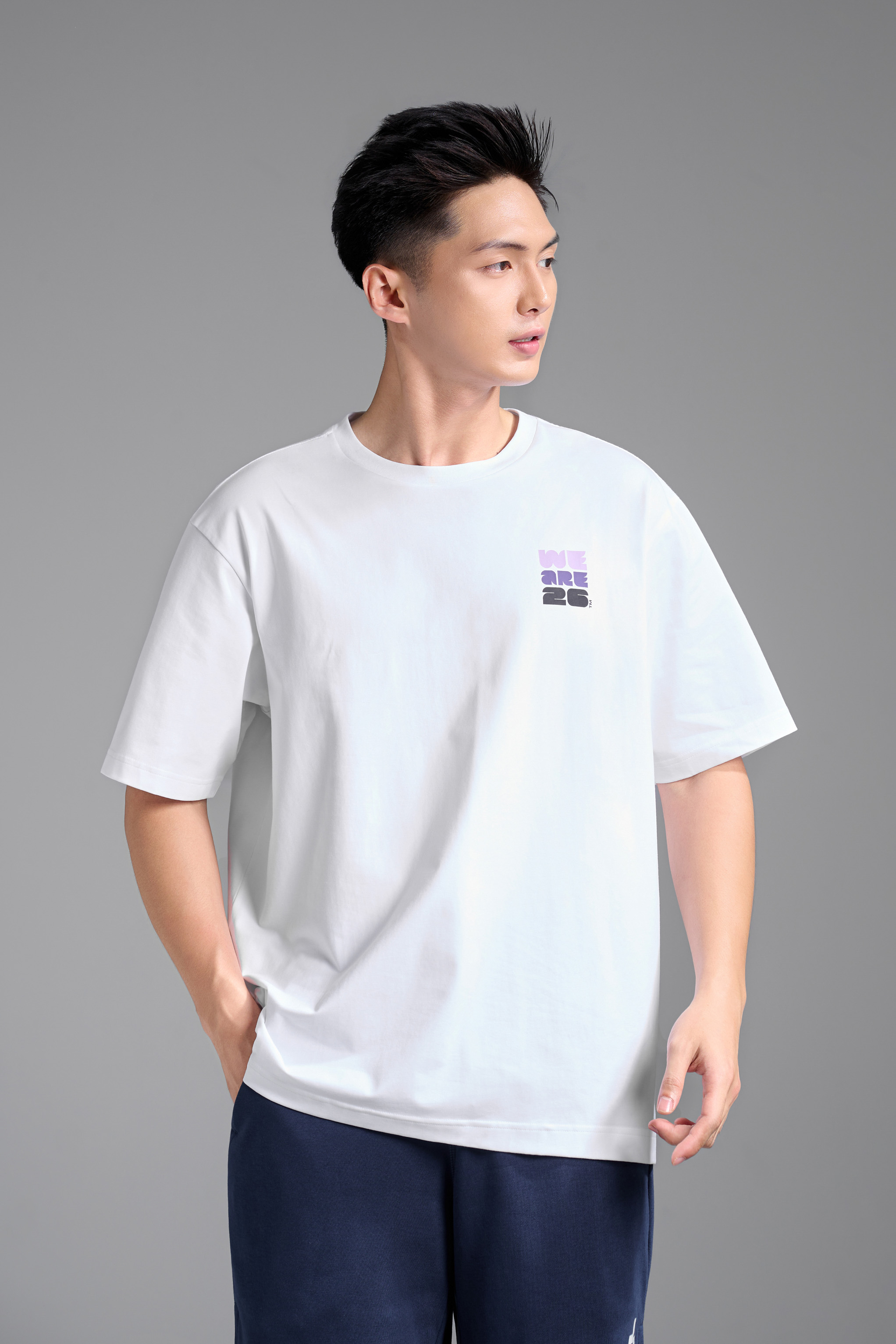 [BST FIFA WORLD CUP 2026]Áo thun Tshirt nam nữ Relaxed Fit Cotton Compact World Cup Neon 26 mềm mại thoáng mát