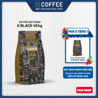 Cà phê Rang xay Đặc sản Nguyên chất Pha phin K Coffee K Black 454g (cà phê ủ lạnh pour over)