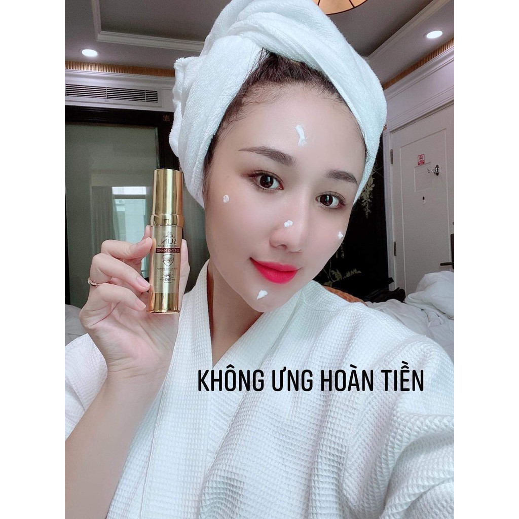 Kem Chống Nắng Collagen X3 Đông Anh 50G Chính Hãng 100% Chiết Xuất Nọc Ong Ngăn Chặn Lão Hóa Chãy Xệ Sạm Da