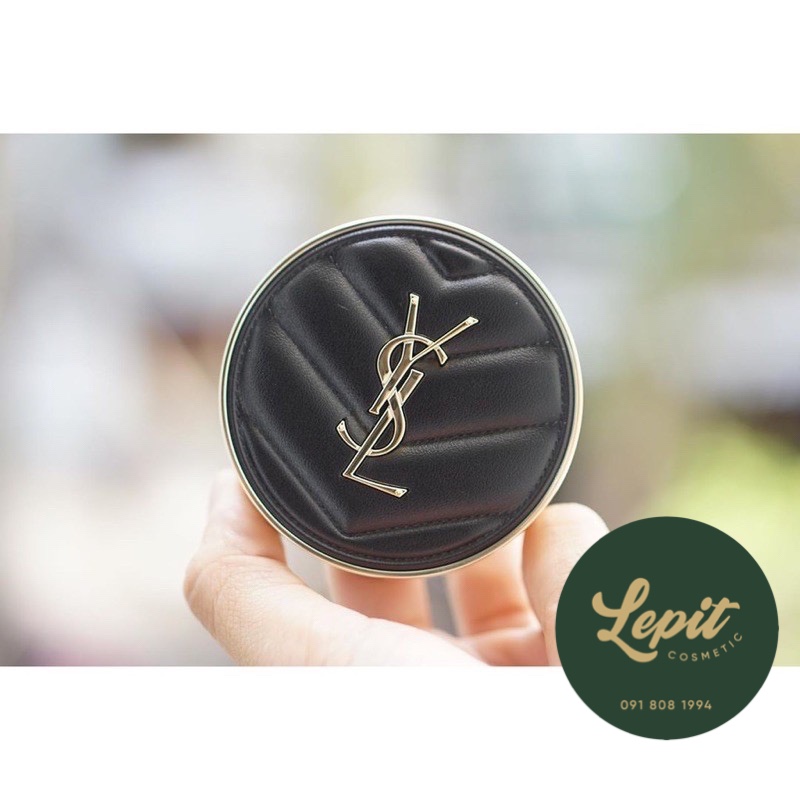 [Lepit Cosmetic] Phấn Nước Ysl Bản Vỏ Da Limited 2020 Luminous Matte Cushion Foundation Và Lõi Refill Thay Thế