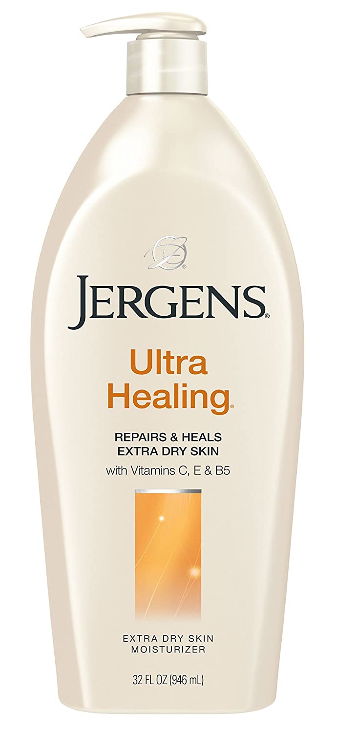 Dưỡng Thể Dành Cho Da Khô Nứt Jergens Ultra Healing Lotion 621Ml - 946Ml (Mỹ)