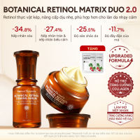 VIBRANT GLAMOUR Botanical Retinol Firming Set 2.0 | Bộ đôi Serum + Kem | Chống Nhăn Nâng & Sửa Chữa | Bakuchiol + Retinol + Peptide | Bộ Chống Lão Hóa Ngày & Đêm Cho Da Nhạy Cảm