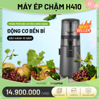 Máy ép chậm Hurom H410 Máy ép trái cây Hurom H410 - Bảo hành chính hãng 10 năm - Phân phối độc quyền tại Việt Nam