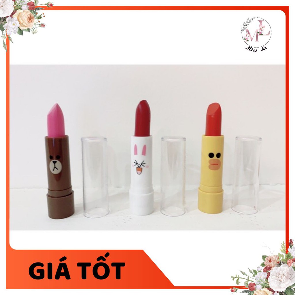 [HCM]?GÍ TỐT? SON VỊT GẤU THỎ GIÚP BẢO VỆ DƯỠNG ẨM CHO MÔI LÊN MÀU CHUẨN LỲ