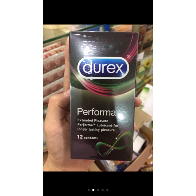 Yêu Lâu Hơn Bôi Trơn Hơn Với Bao Cao Su Durex Performa - Hộp Lớn 12 Cái Cam Kết Hàng Đúng Mô Tả Chất Lượng Đảm Bảo An Toàn Đến Sức Khỏe Người Sử Dụng Đa Dạng Mẫu Mã