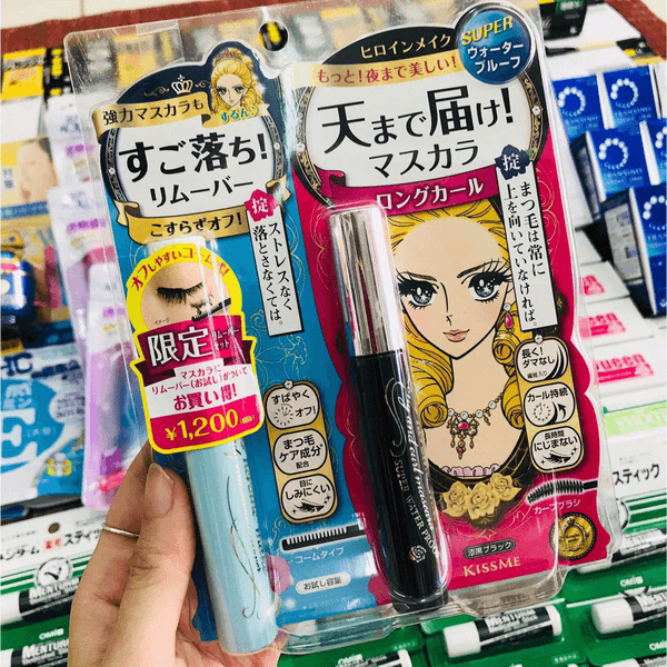 Set Masscara Và Tẩy Trang Kiss Me Nhật Bản