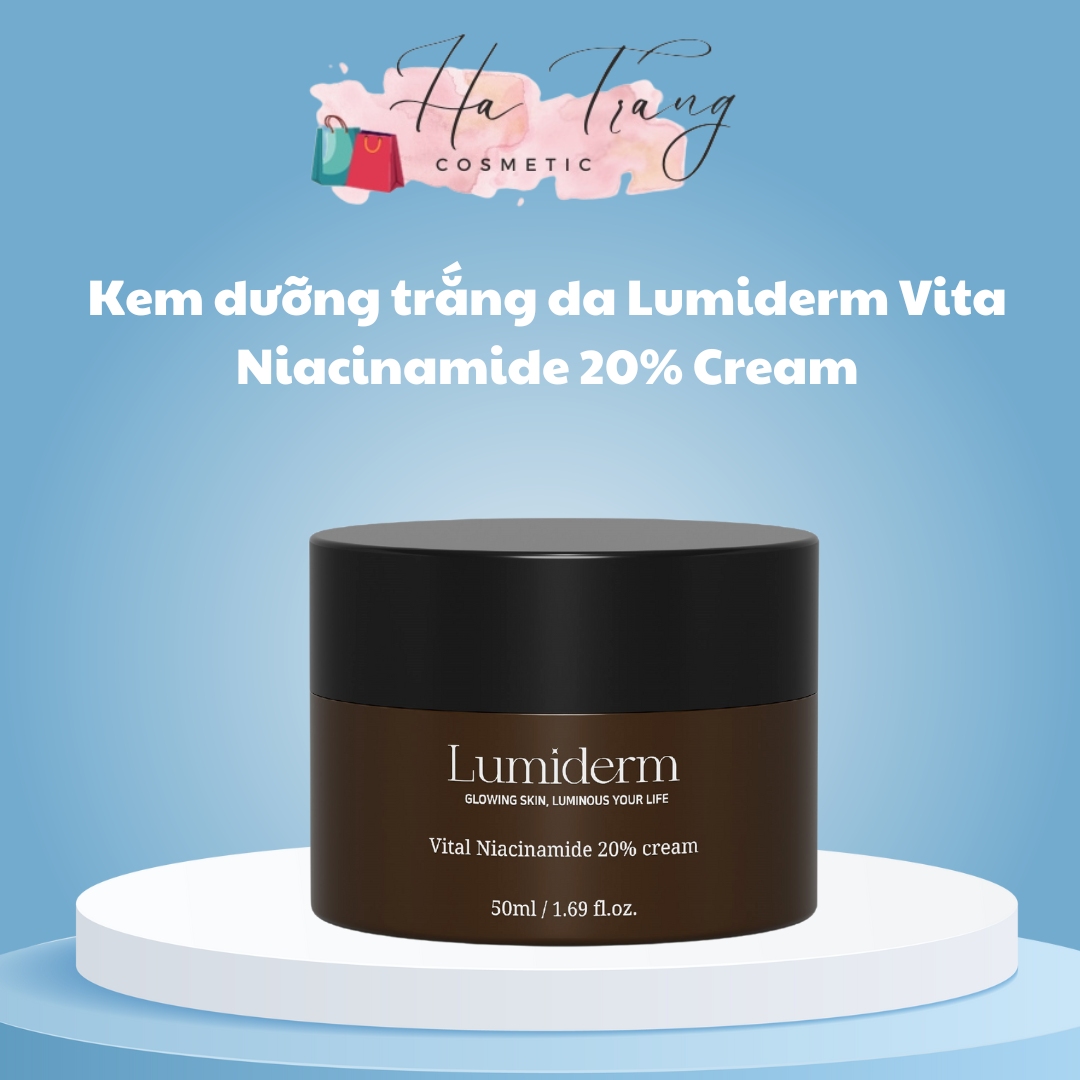 Kem Dưỡng Siêu Trắng Niacinamide 20% Lumiderm