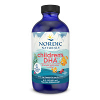 Siro Children DHA Liquid tiêu chuẩn Nordic Naturals 237ml vị dâu 530mg omega-3 hỗ trợ phát triển trí não cho bé từ 1y+