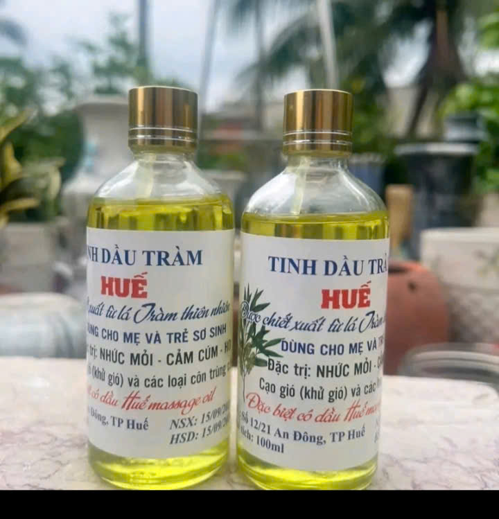 combo 2 chai dầu tràm huế 100ml
