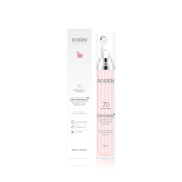 [Hcm]Kem Dưỡng Mắt Rosien Bio – Placenta 7D Sonic – Essence Eye Roller