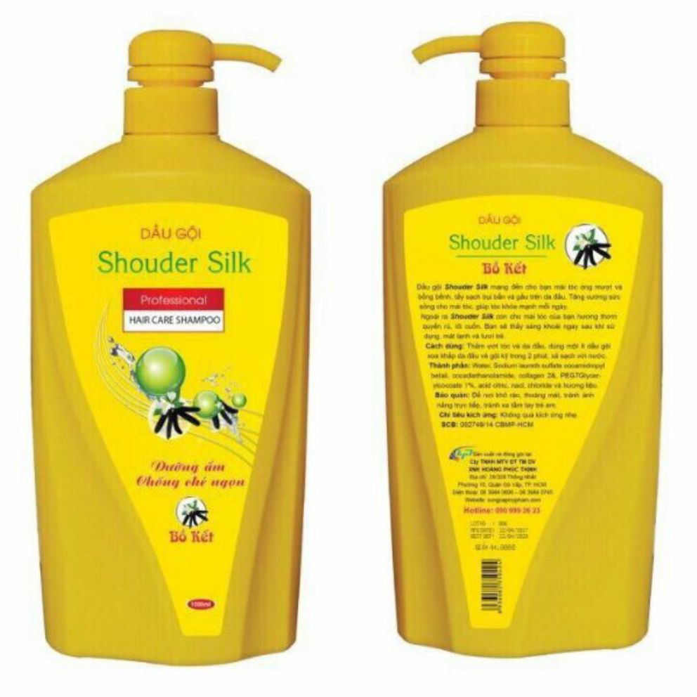 Dầu Gội Shouder Silk Chai 1000Ml Mềm Mượt Sạch Gàu