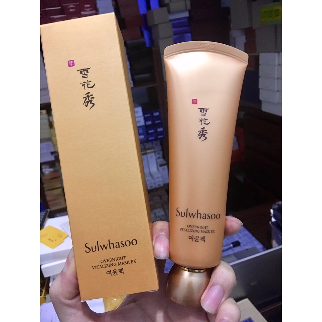 [Hcm]Mặt Nạ Ngủ Nhân Sâm Sulwhasoo Overnight Vitalizing Mask Ex 120Ml Chất Lượng Sản Phẩm Đảm Bảo An Toàn Đến Sức Khỏe Người Dùng Và Cam Kết Hàng Đúng Mô Tả