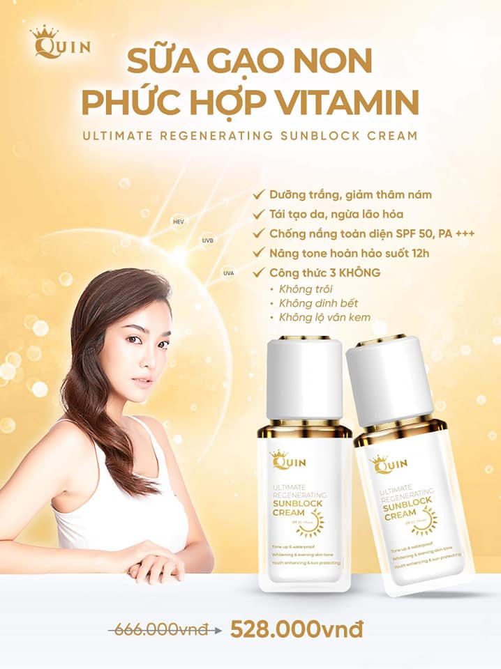 Serum Cám Gạo Vitamin Quin