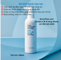 Dung dịch xịt thảo dược ngăn rụng tóc da đầu chắc khoẻ thẩm thấu nhanh và kích thích mọc tóc trở lại 200ml - Atomy Saengmodan Hair Tonic - 애터미 생모단수 - Атоми тоник Сэнмодан