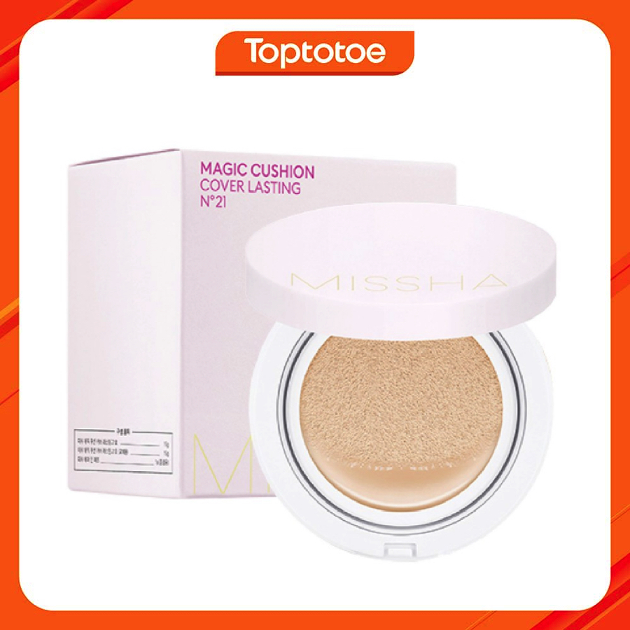 Phấn Nước Che Phủ Cao Missha Magic Cushion Cover Lasting 15g