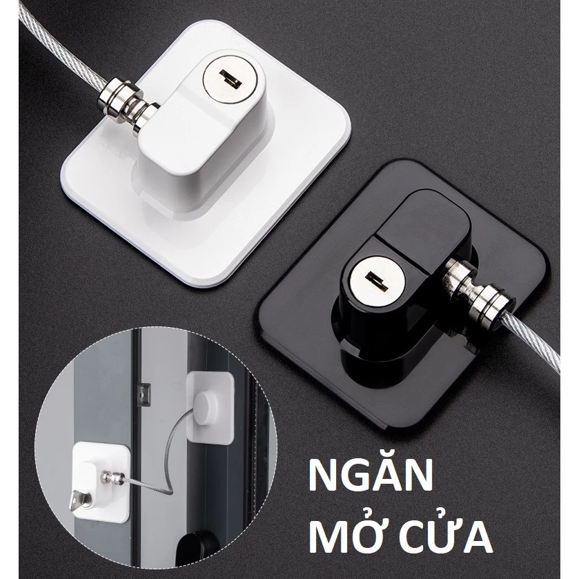 Khóa cửa sổ cửa ra vào tủ lạnh có Ổ khóa mật mã đảm bảo an toàn cho trẻ em có chìa khóa hoặc khóa mã