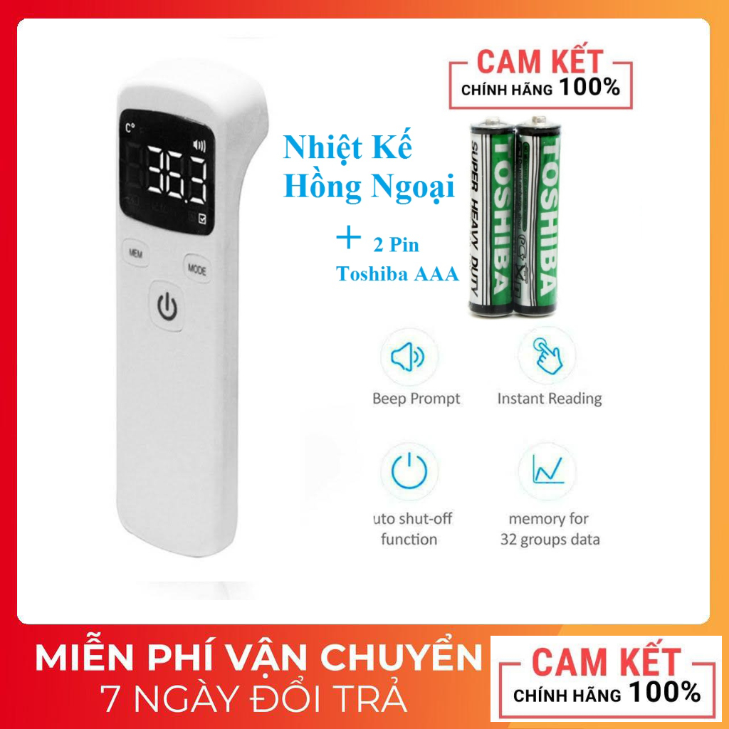 Nhiệt Kế Đo Cơ Thể Thông Minh Thermometer Chất Lượng Cao Nhiệt Kế Lcd Hiển Thị Độ Chính Xác Nhanh Chóng Tặng Kèm 2 Pin Aaa Fullbox